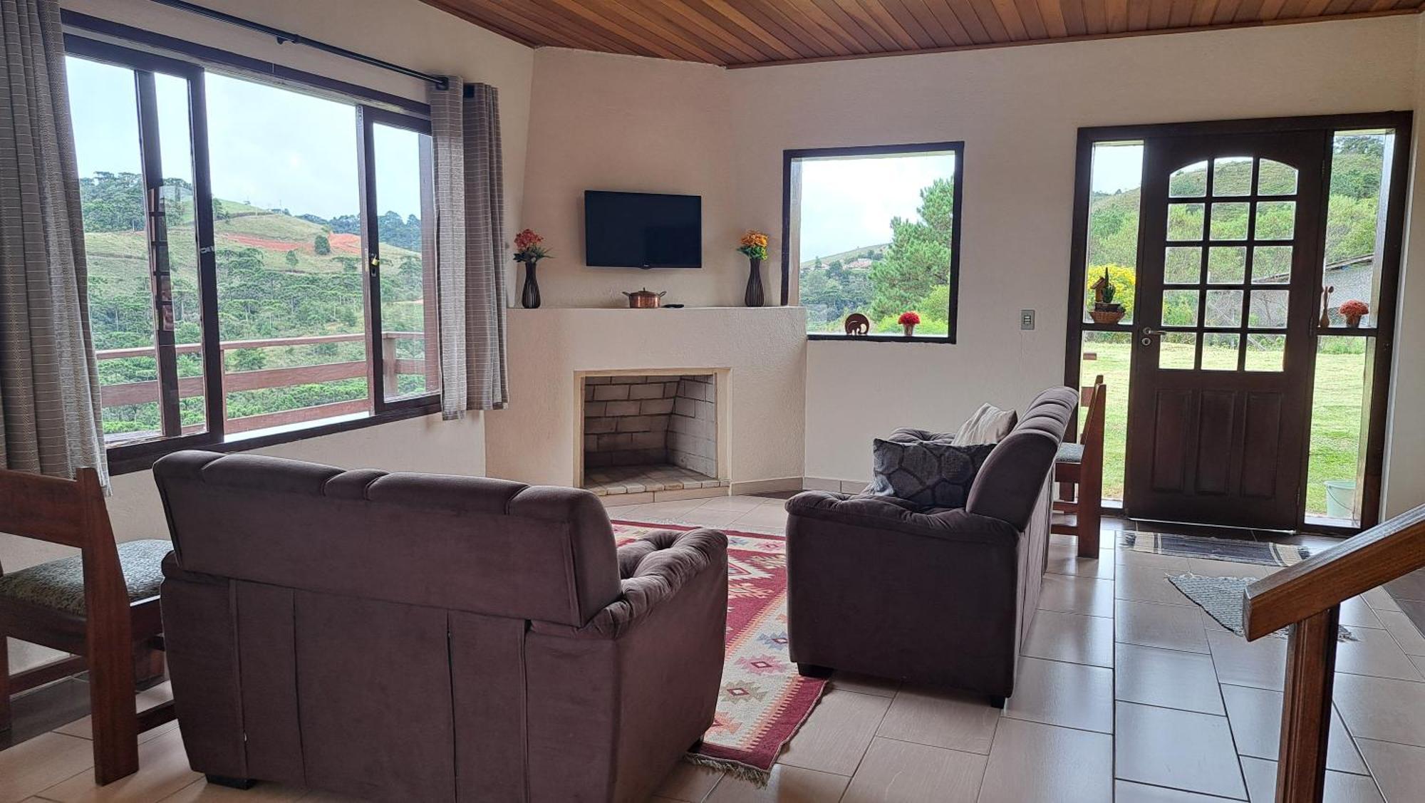 Villa Casa Sossego Na Montanha Campos do Jordão Esterno foto